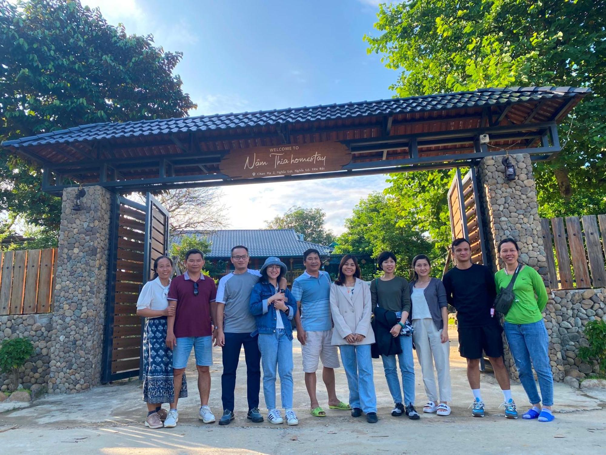 Nam Thia Homestay Yen Bai Buitenkant foto